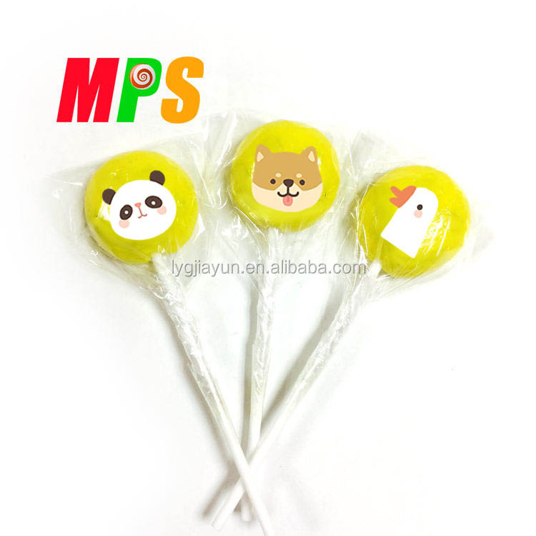 Hand Made Big Bom Emoticon Lollipop Candy for Sale