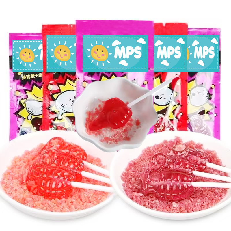 Manufacturer OEM New Product Wholesale Funny New Finger And Foot Shape Lollipop With Popping Candy