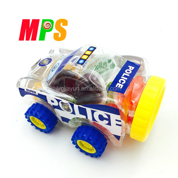 Car Shaped Assorted Fruit Flavor Mini Cup Jelly