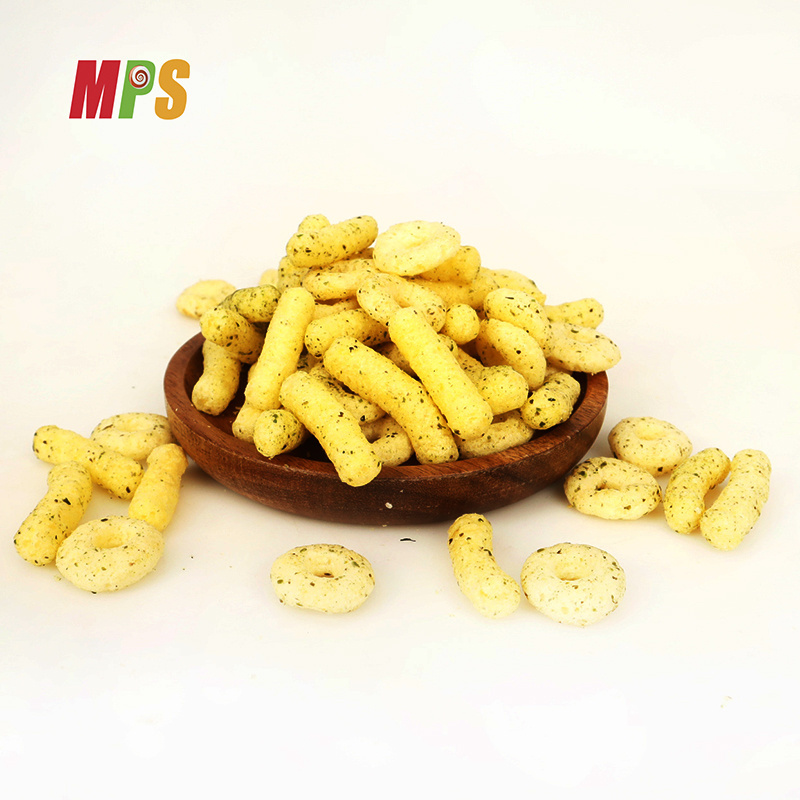 OEM Individual Packaged Seaweed Flavor Multigrain Loops Corn Rings Cheese Puffs Sticks Snacks Food