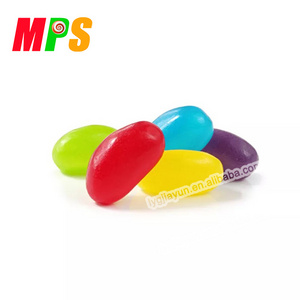 Colorful Jelly bean Fruity Flavor Center Filled Fruit chews candy