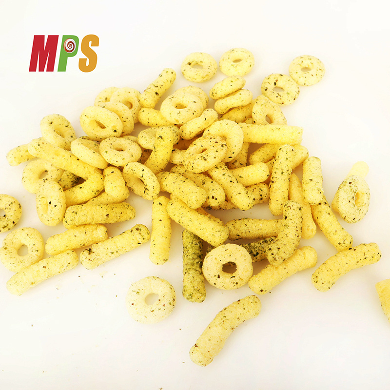 OEM Individual Packaged Seaweed Flavor Multigrain Loops Corn Rings Cheese Puffs Sticks Snacks Food