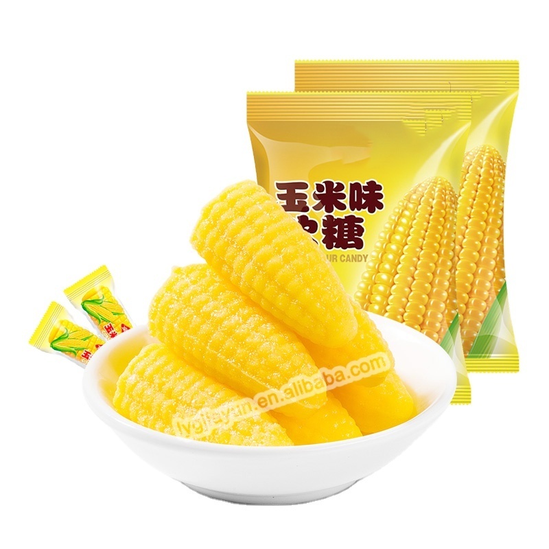 Corn flavor gummies soft jelly candy for children