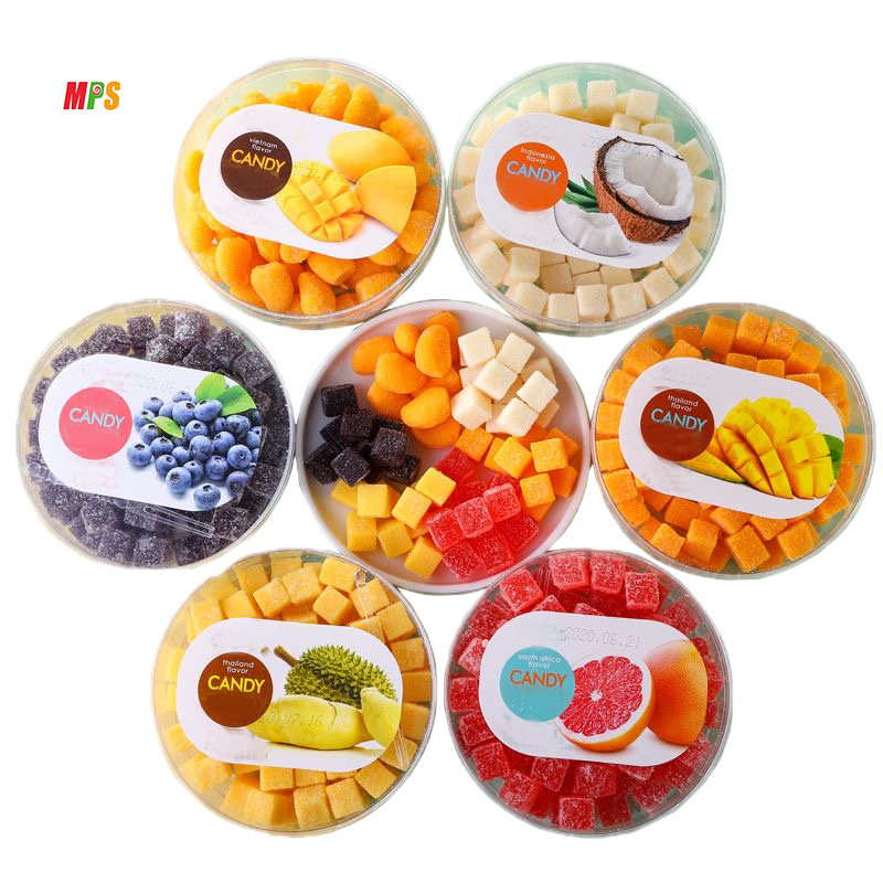 Factory Price Mango Gummy Candy Maker Bulk Fresh Juicy Flavor Mango Soft Jelly Candy