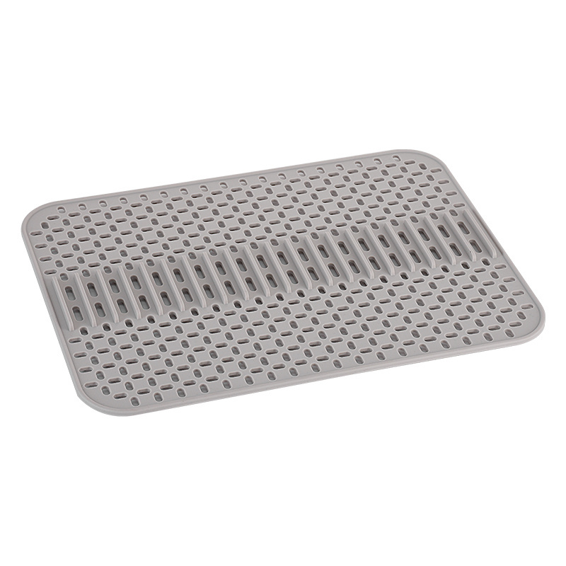 Multi-Purpose Drain Silicone Pad Kitchen & Tabletop Protection pad Kitchen Silicone Sink Mat Protection Insulation Pad