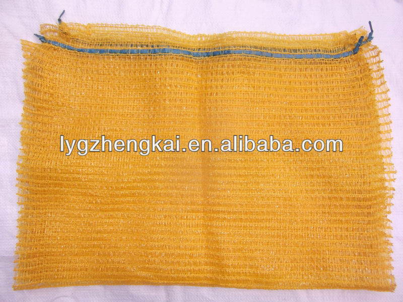 yellow lemon raschel bags