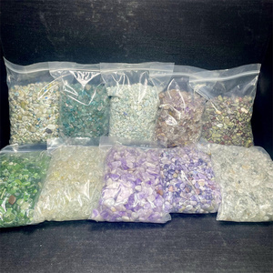 500G Each Bag Wholesale High Quality Healing Gemstone Crystals Chips Mixed Quartz Gravel For Art Decoration