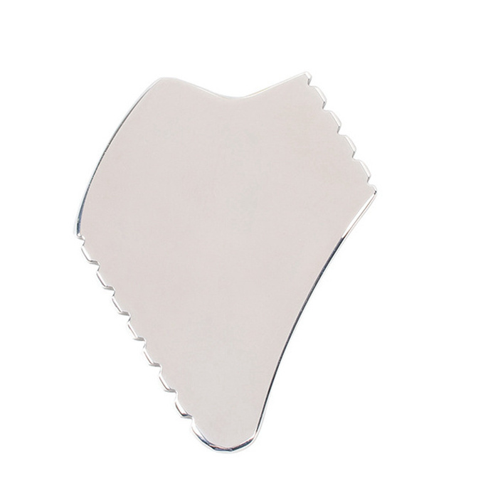 Hand-held Medical Grade Guasha Scraping Stainless Steel Massage Therapy Gua Sha Board