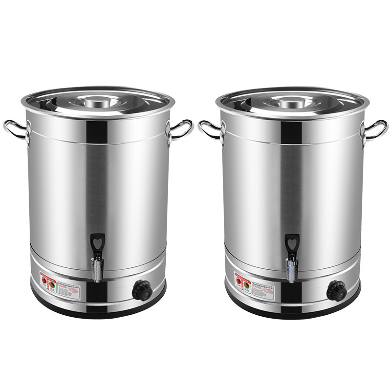 40L Camping stainless steel hot tea water heater boiler and warmer kettle electric