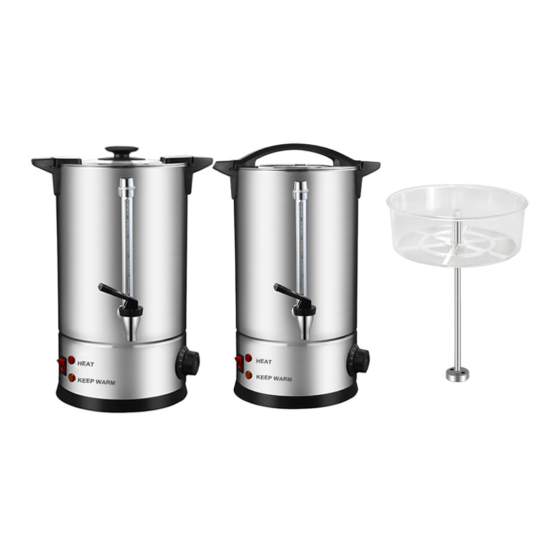 8L-45L Hotel Stainless Steel Coffee Urn Tea Urn Milk Boiler