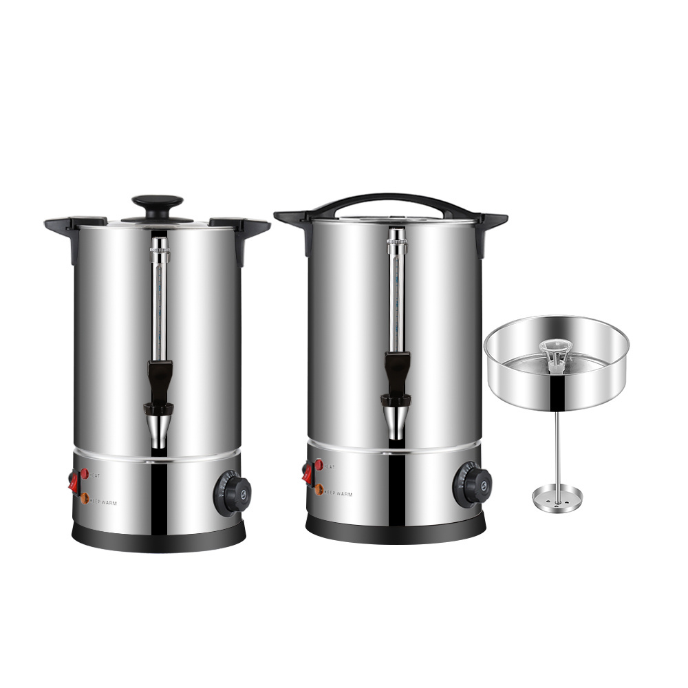 Stainless steel 6L commercial hotel equipment hot water boiler kettle keep warm