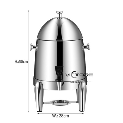 Victore 12L coffee dispenser urn Buffet Stainless Steel Cold and Hot Drink Coffee Tea beverage Dispenser