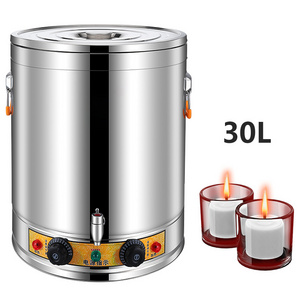 Triply wall Electric Wax Candle Melter Warmer Oil Burner small home use paraffin wax warmer with tap