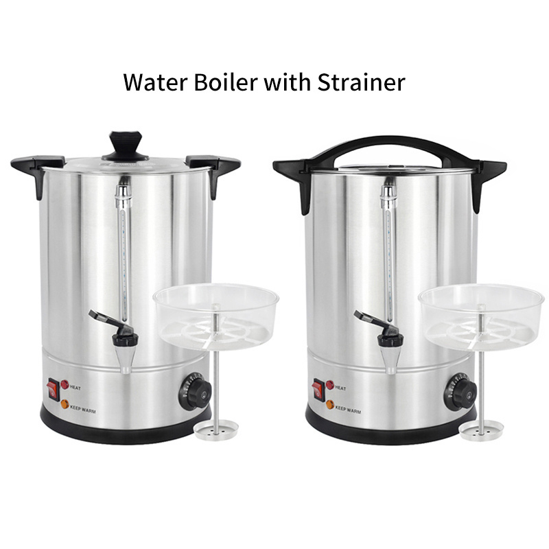 China Commercial Electric Tea Maker Coffee Boiler Stainless Steel Drinking Water Boiler For Hotel