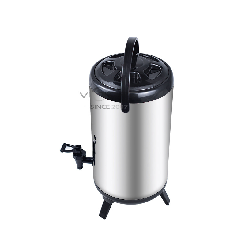 Victore Portable Insulated Bucket Stainless Steel Thermal Dispenser Barrel