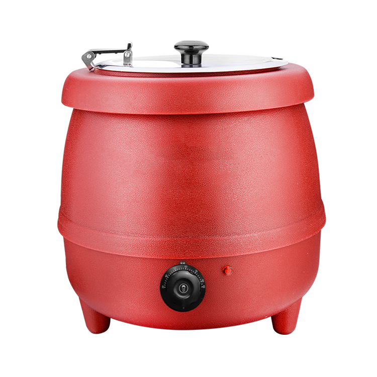 Portable Electric Soup Warming Soup Heating Pot Buffet Soup Warmer