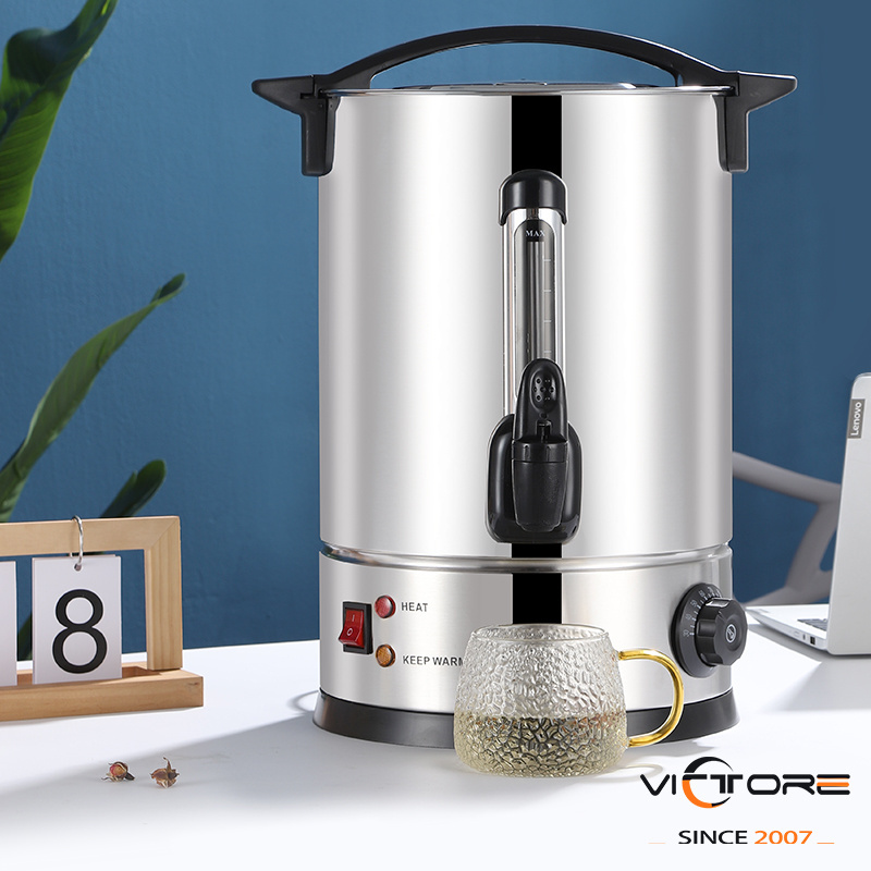 Hot Selling Stainless Steel Commercial Shabbat Urn Water Boiler Boiling Bucket Hot Beverage Dispenser