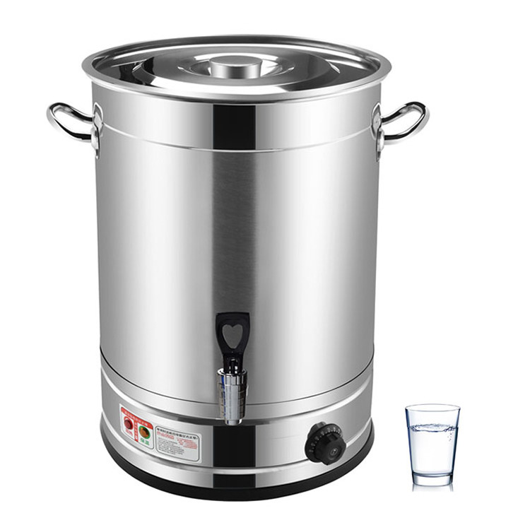 40L Camping stainless steel hot tea water heater boiler and warmer kettle electric