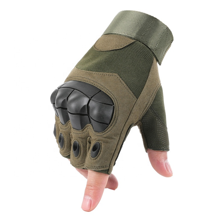 Protective Shock Resistant Winter Full Finger Combat Tactical Outdoor Gloves