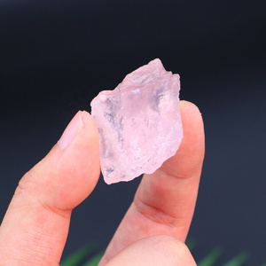 5-8 Crystal blocks Natural Crystal Rose Quartz Rough Raw Stone Healing Gemstones Bulk Crystals Rocks For Tumbling Bulk