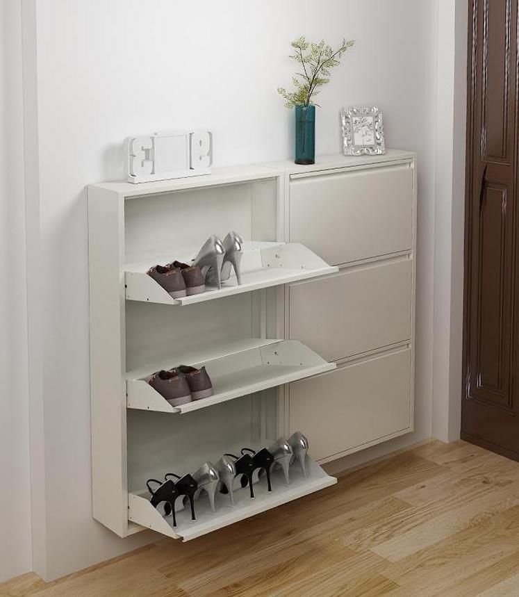 SUPER THIN SPACE SAVER SHOES CABINET