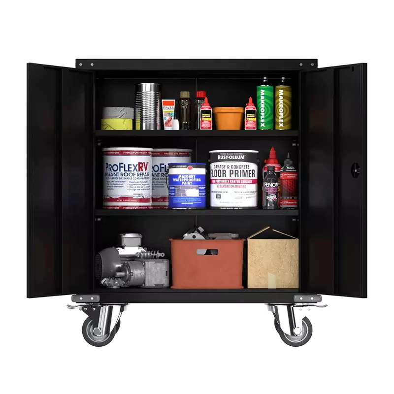 Customize Steel Mobile Cabinet Home Office Multi-purpose Storage Cabinet Tool And File Cabinet With Wheels