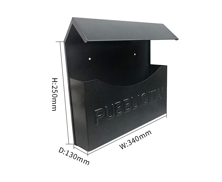 Parcel Package Delivery Mail Box Metal Outdoor Stainless Steel Postbox Outdoor Letter Boxes Mailboxes