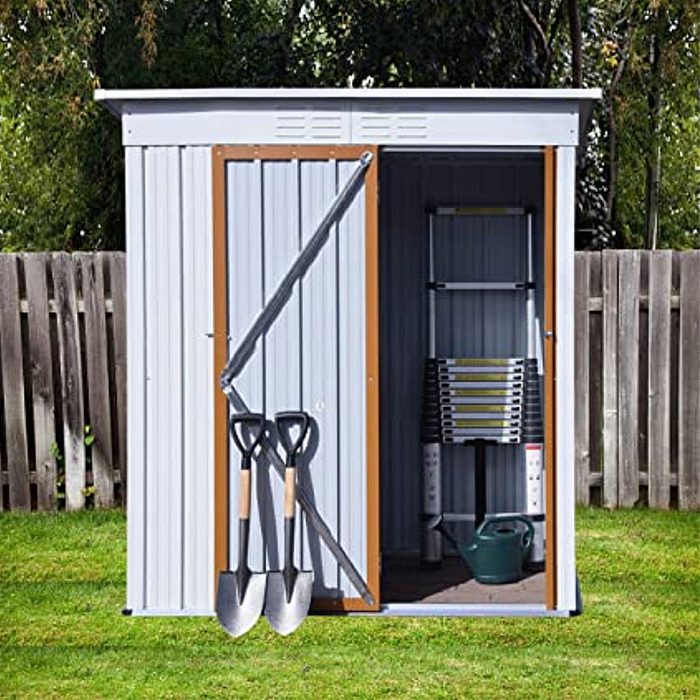 Wholesale custom design out door house steel storage sheds used garage sheds for sale