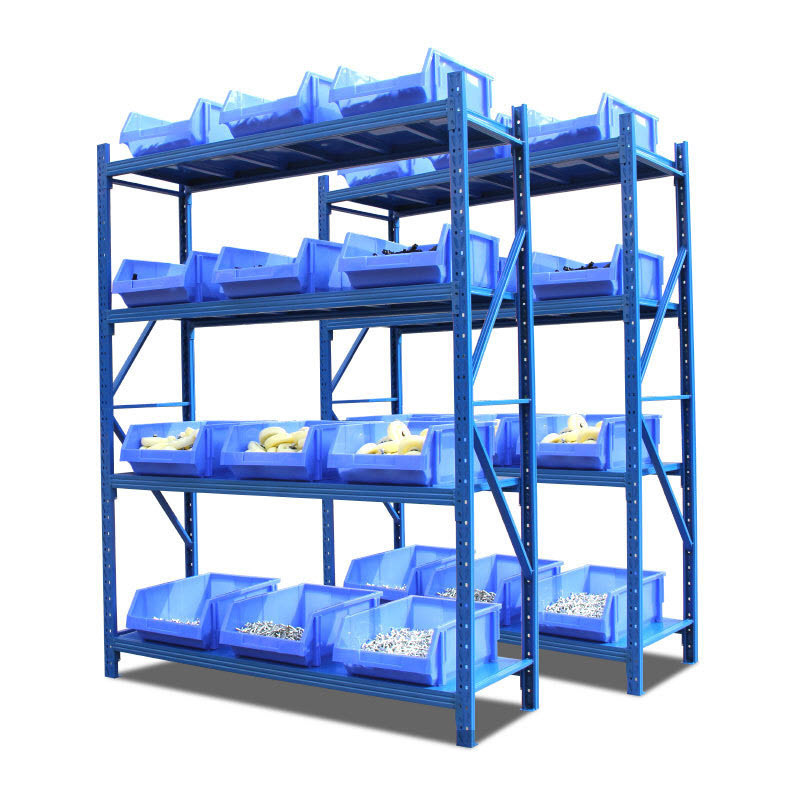 5 Tiers Boltless Storage Racking Garage Shelving Shelves Unit Stacking Racks For Warehouse