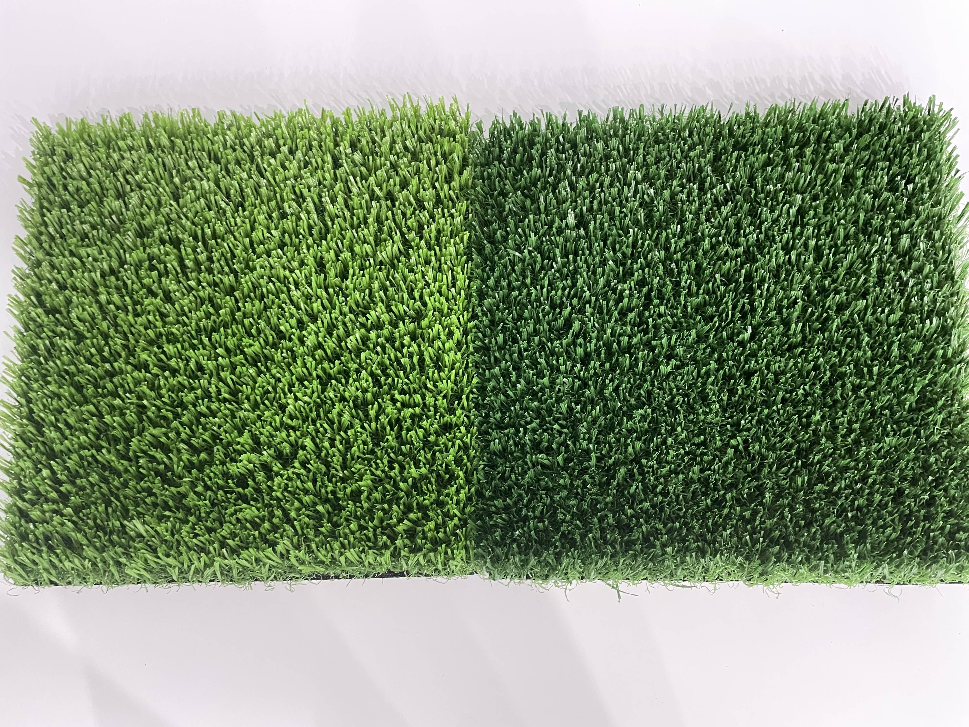 Anti UV non infill good prices artificial turf grass for football soccer fields and accessories