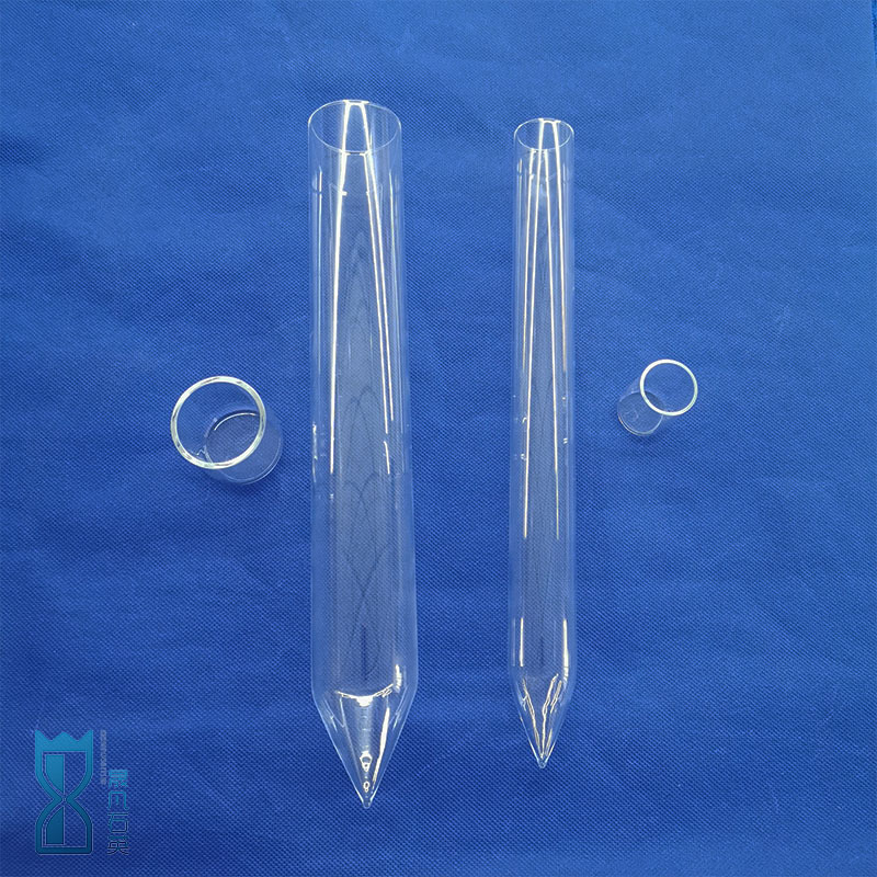 Wholesale Price Heating Resistant Clear Test Tubes  Quartz Glass Test Tube