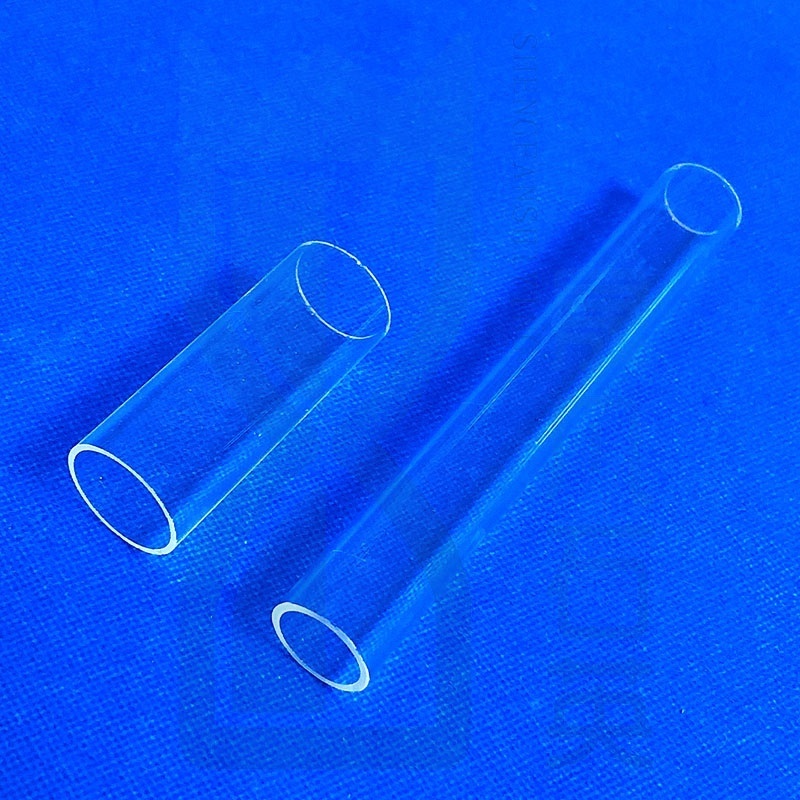 Customized high temperature resistance quartz glass tube