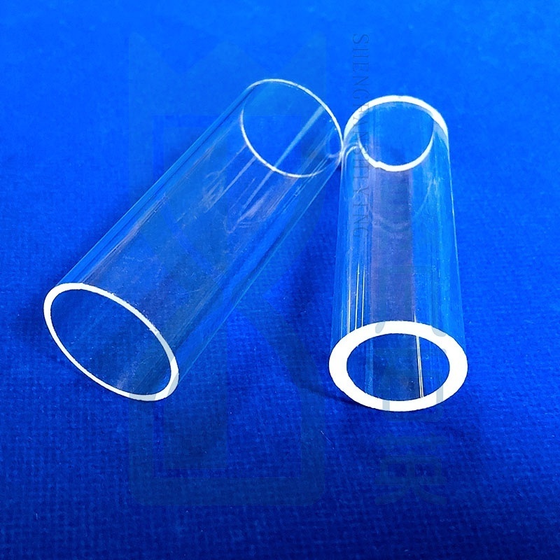 Customized high temperature resistance quartz glass tube