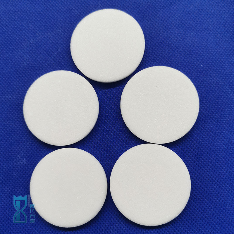 Factory Suppliers High purity G1 G2 G3 G4 G5 Quartz Filters  Sinters Fritted Discs Quartz Frits