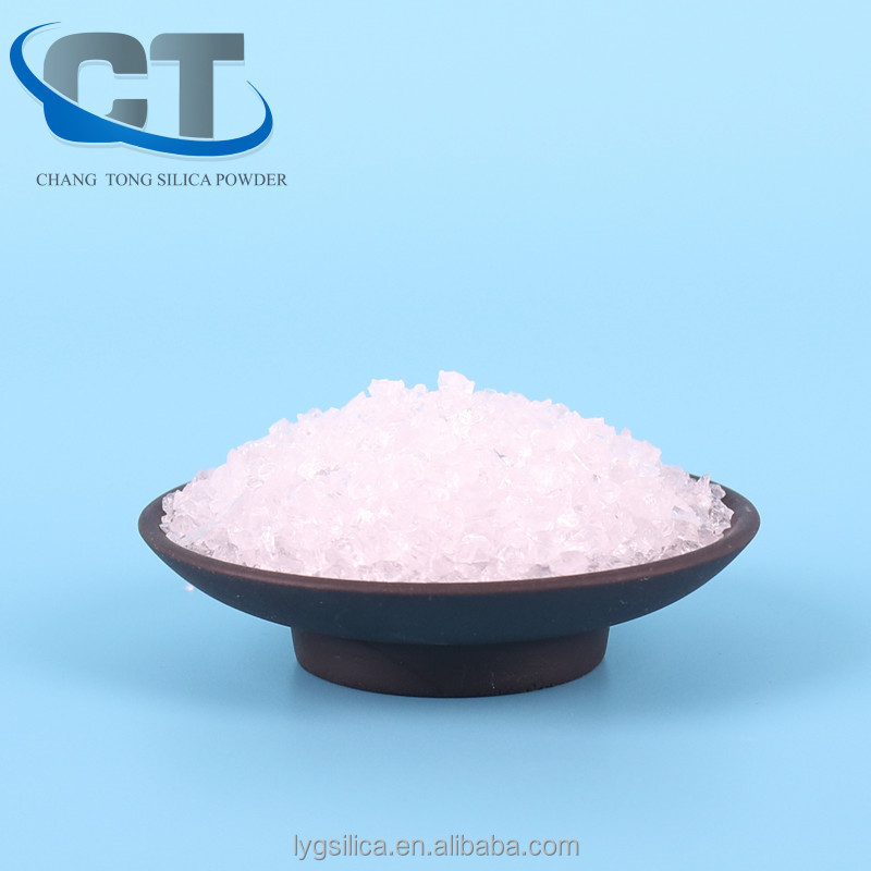 high purity SiO2 99.9% transparent Fused Silica For Investment Casting