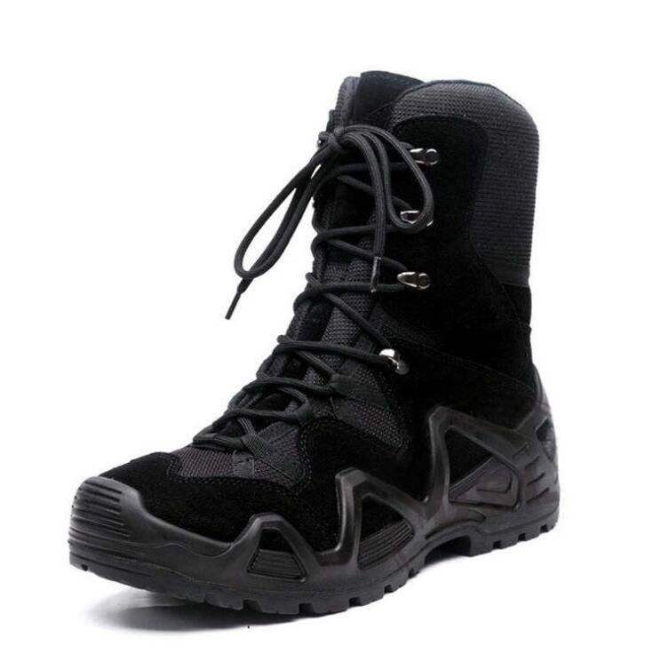 Safety Shoes Custom Oxford  Waterproof Desert Combat Hiking Bot Outdoor Sport Combat Tactical Boots For Men