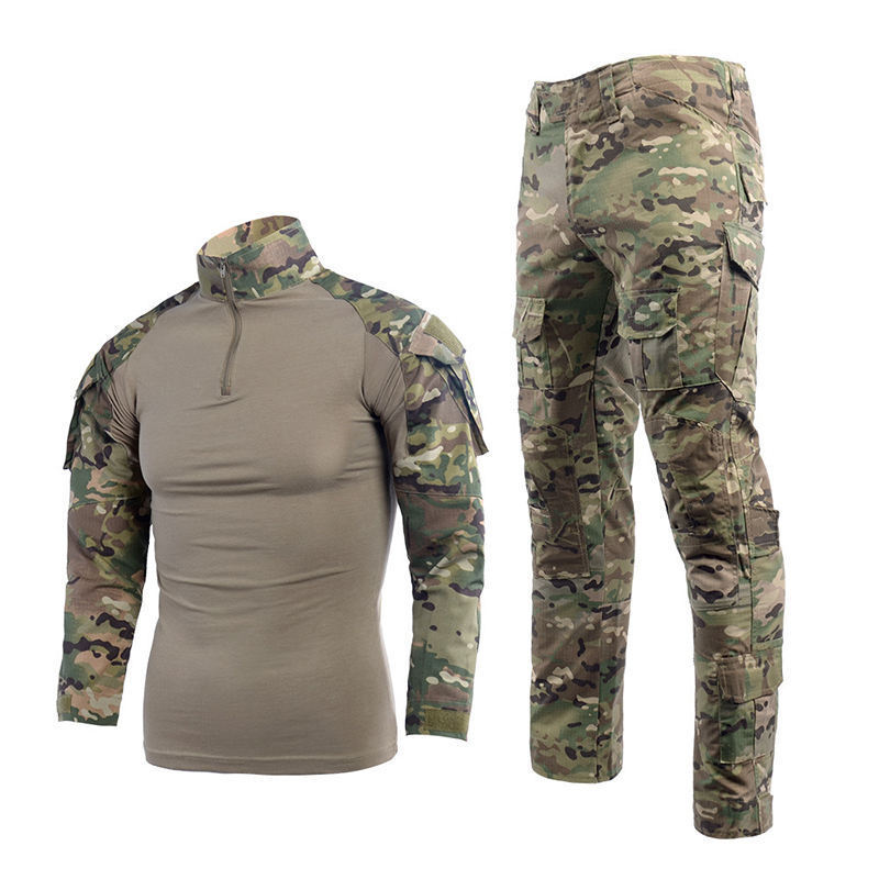 Cheap Wholesale Shirt Pants Camouflage Outdoor Hunting Combat Security  Clothing Frog Suit Tactical Uniform