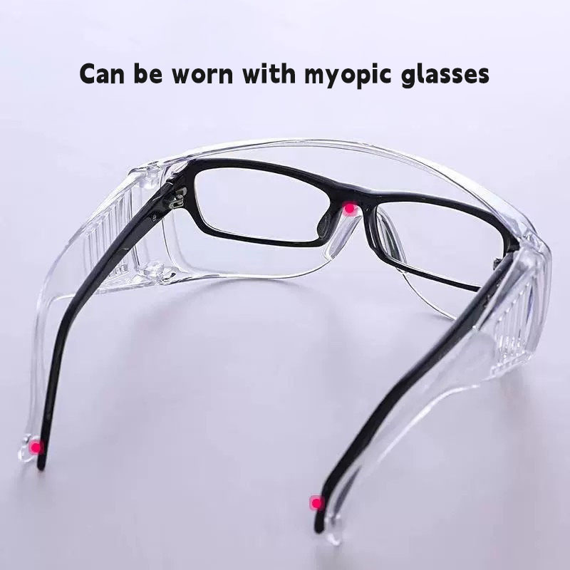 SONICE Working Safety Eye Onion Goggles Industrial Eye Protection Anti-fog Clear Eyewear Protective Safety Glasses