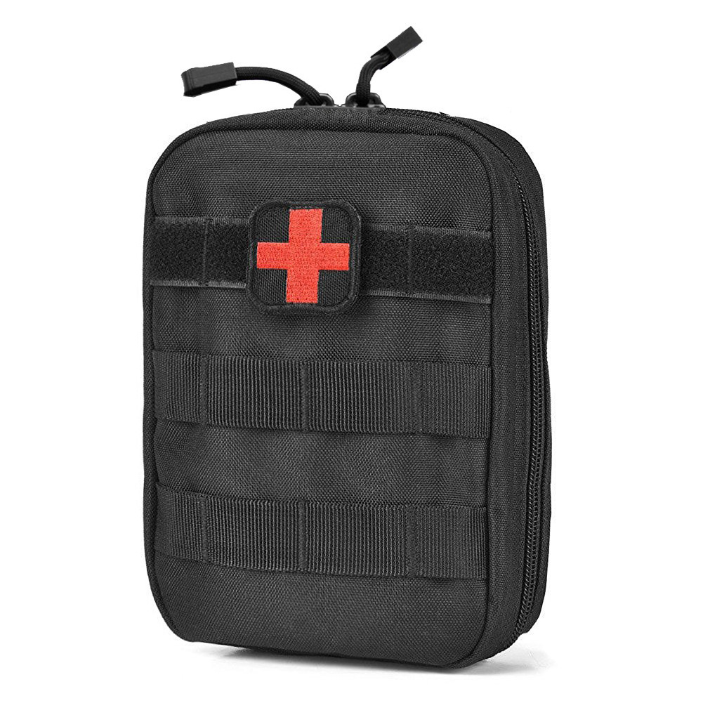 Combat Secure Emergency Gear Survival Kit Travelling Medical Molle Pouch Rescue Bag Tactical First Aid Kit