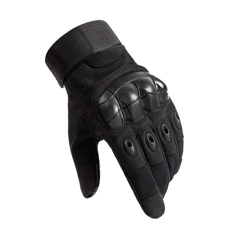 High Quality Hard Knuckle Heavy Duty Touch Screen guantes para motos Full Finger Combat Motorcycle Tactical Gloves