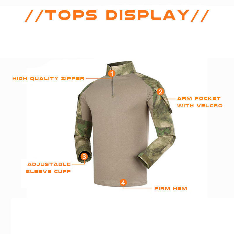 Cheap Wholesale Shirt Pants Camouflage Outdoor Hunting Combat Security  Clothing Frog Suit Tactical Uniform