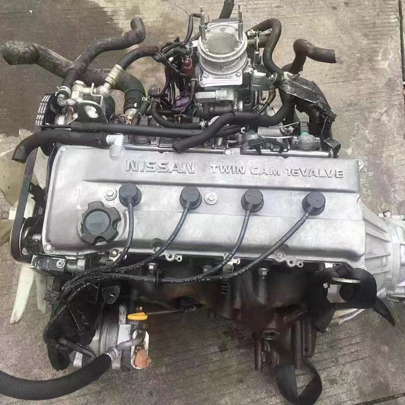 Complete Nissans engine KA24 with transmission for pickupKA24 gearbox