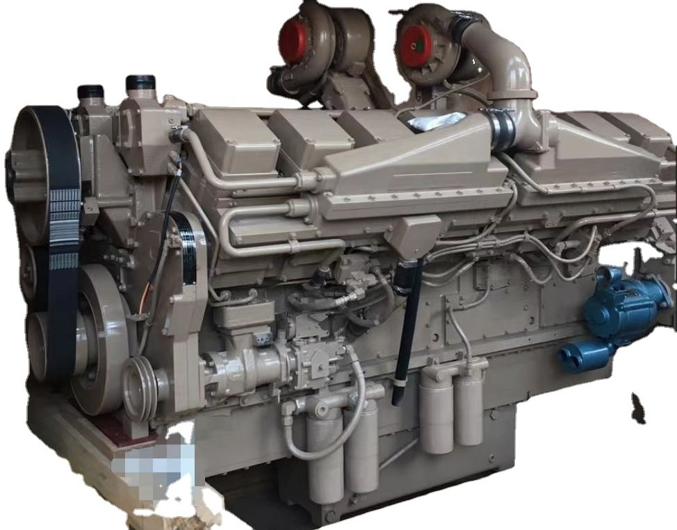 Low price sale of used original Cummins KTA50-C1600 V16 cylinder diesel mechanical engine