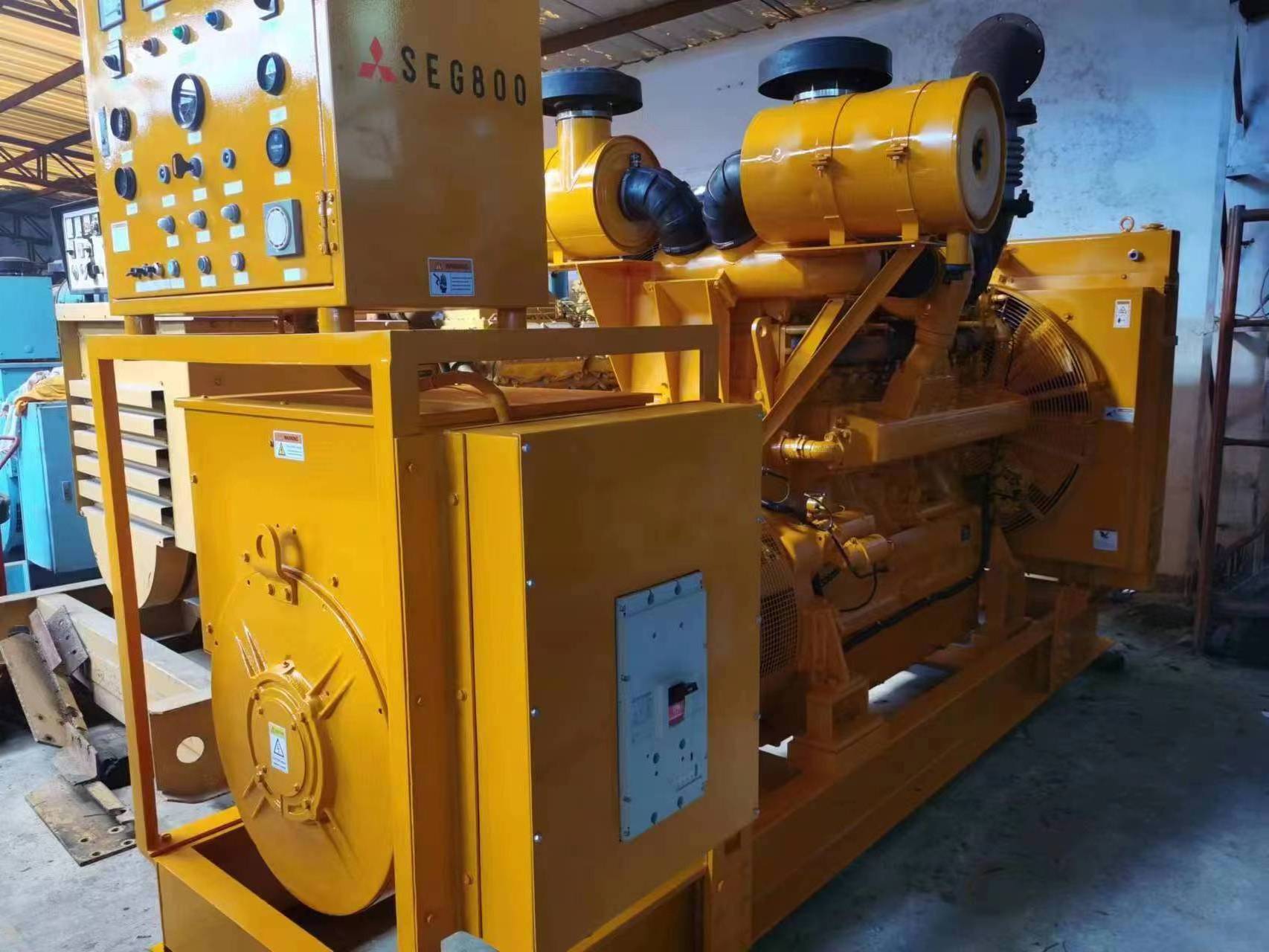 Sale of used Mitsubishi series 640kw   710kw   S6R2-PTAA diesel generator set