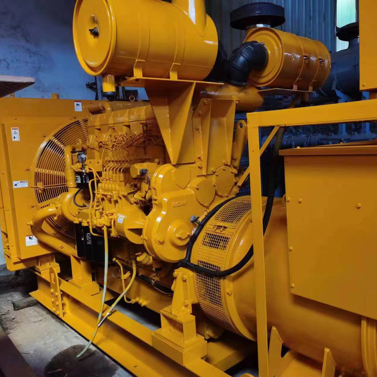 Sale of used Mitsubishi series 640kw   710kw   S6R2-PTAA diesel generator set