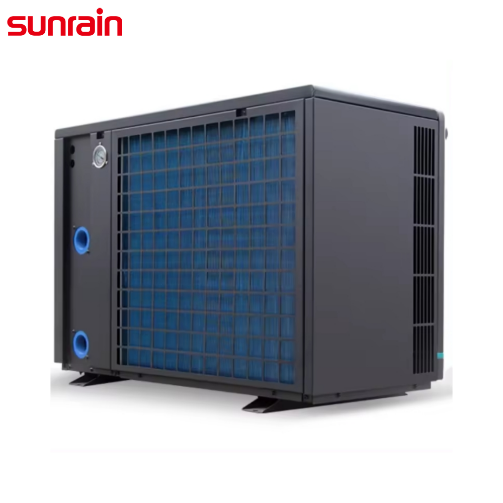 Europe Popular R32 WiFi DC Inverter Metal Casing Swimming Pool Heat Pump Water Heater SPA Pool Heater 7 10 13 17KW