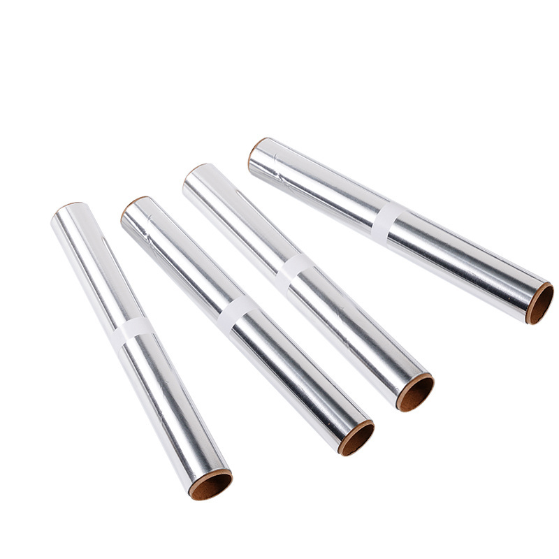 Aluminum Foil Small Rolls For Food Packing Cooking Baking Grilling Food Grade Aluminium Foil Rolls