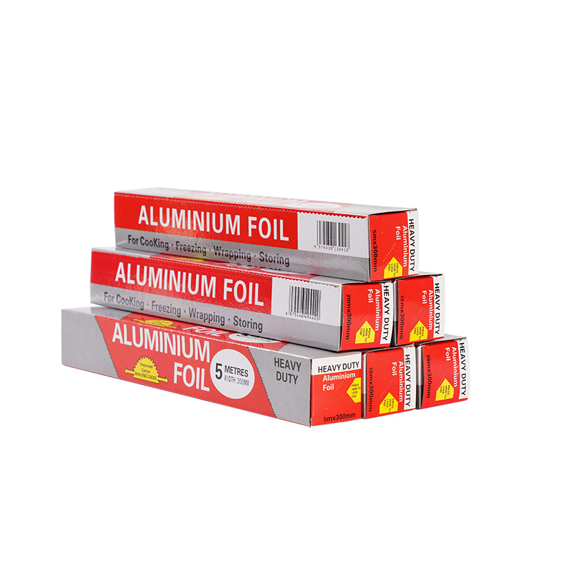 Aluminum Foil Small Rolls For Food Packing Cooking Baking Grilling Food Grade Aluminium Foil Rolls