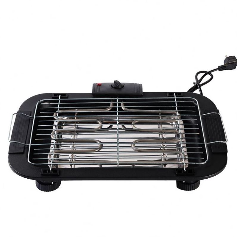 2000w smokeless indoor electric table bbq grill and hotpot