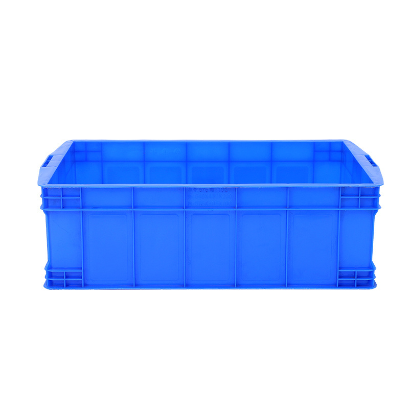 Euro Fish Box 640*430*220 Mm Eco-friendly Durable Solid Plastic Fish Crate